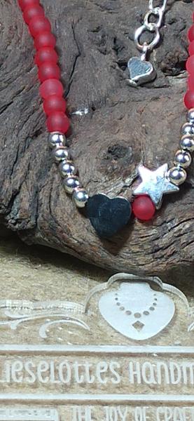 Halskette Black Love Detailansicht 1